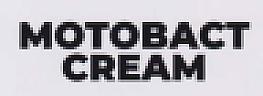 MOTOBACT CREAM (and logo) trademark logo