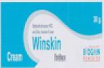 WINSKIN (and logo) trademark logo