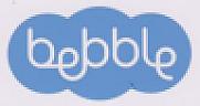 BEBBLE (and logo) trademark logo