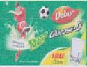 DABUR GLUCOSE-D (and logo) trademark logo