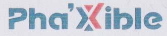 Pha'xible (and logo) trademark logo