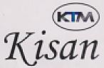 KTM KISAN (and logo) trademark logo