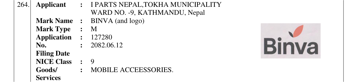 Original bulletin entry for BINVA (and logo)
