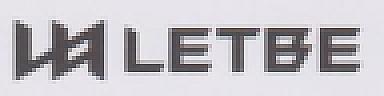 LETBE (and logo) trademark logo