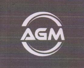 AGM (and logo) trademark logo