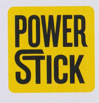 POWER STICK (and logo) trademark logo