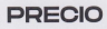 PRECIO (and logo) trademark logo