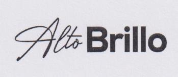 ALTO BRILLO (and logo) trademark logo