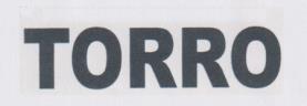 TORRO (and logo) trademark logo