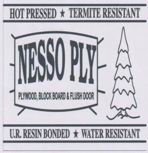 NESSO PLY (and logo) trademark logo