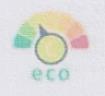 eco (and logo) trademark logo