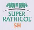 SUPER RATHICOL SH (and logo) trademark logo