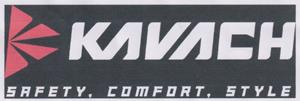 KAVACH (and logo) trademark logo