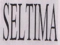 SELTIMA (and logo) trademark logo