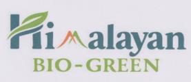 HIMALAYAN BIO-GREEN (and logo) trademark logo