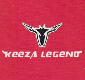 KEEZA LEGEND (and logo) trademark logo