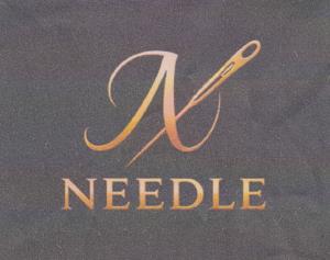 NEEDLE (and logo) trademark logo
