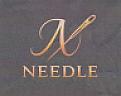 NEEDLE (and logo) trademark logo