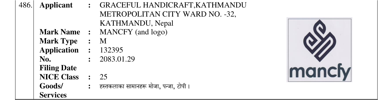 Original bulletin entry for MANCFY (and logo)