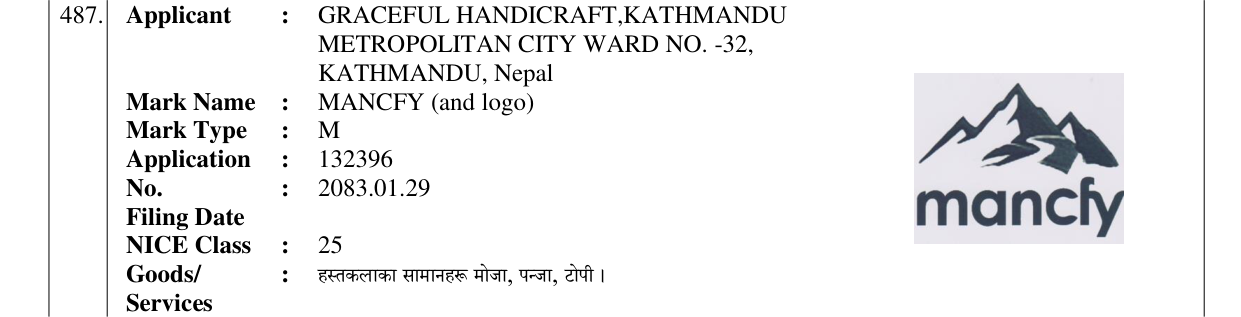 Original bulletin entry for MANCFY (and logo)