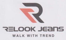 RELOOK JEANS (and logo) trademark logo