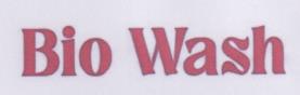 BIO WASH (and logo) trademark logo