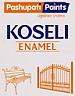 PASHUPATI PAINTS KOSELI ENAMEL (and logo) trademark logo