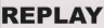 REPLAY (and logo) trademark logo