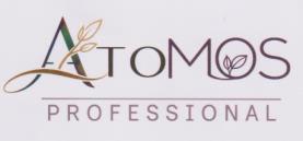 ATOMOS PROFESSIONAL (and logo) trademark logo