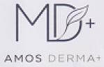MD+ AMOS DERMA+ (and logo) trademark logo