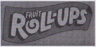 FRUIT ROLL-UPS (and logo) trademark logo