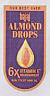 BAJAJ ALMOND DROPS (and logo) trademark logo