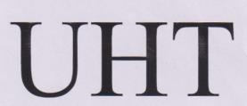 UHT (and logo) trademark logo