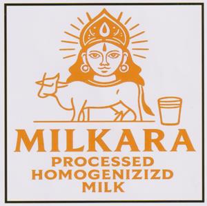 MILKARA (and logo) trademark logo