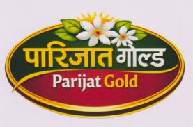 PARIJAT GOLD (and logo) trademark logo