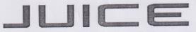JUICE (and logo) trademark logo