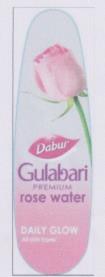 DABUR GULABARI PREMIUM ROSE WATER (and logo) trademark logo
