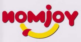 NOMJOY (and logo) trademark logo
