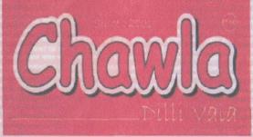 Chawla Dilli Vala (and logo) trademark logo