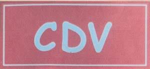 CDV (and logo) trademark logo