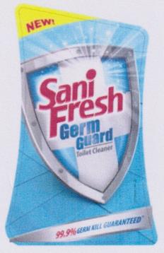 SANI FRESH GERM GUARD (and logo) trademark logo