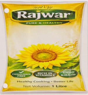RAJWAR (and logo) trademark logo
