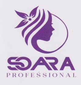 SOARA PROFESSIONAL (and logo) trademark logo