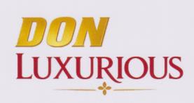 DON LUXURIOUS (and logo) trademark logo