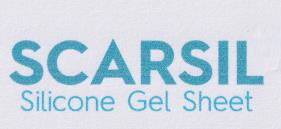 SCARSIL GEL SHEET (and logo) trademark logo