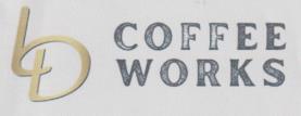 LD COFFEE WORKS (and logo) trademark logo