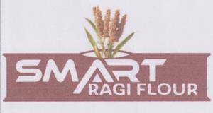 SMART RAGI FLOUR (and logo) trademark logo