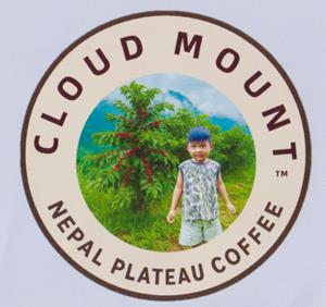 CLOUD MOUNT NEPAL PLATEAU COFFEE (and logo) trademark logo