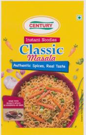 CENTURY INSTANT NOODLES CLASSIC MASALA (and logo) trademark logo