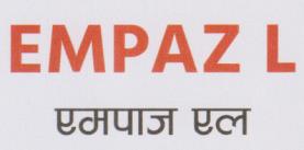 EMPAZ L (and logo) trademark logo
